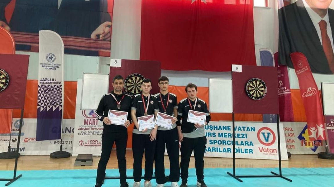 Genç Erkekler Dart  Takımımız Türkiye Şampiyonasında 